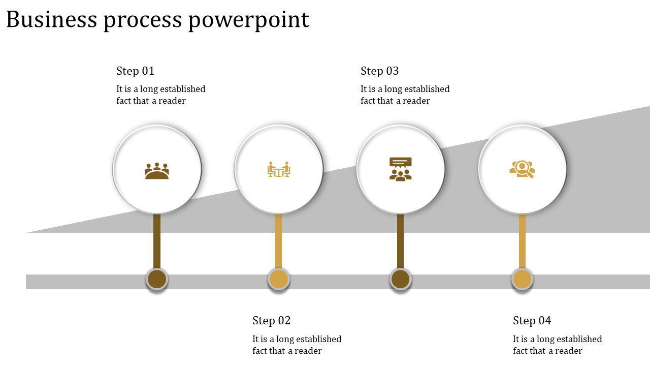 Awesome Business Process PowerPoint Template Designs